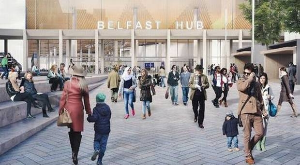 New £175M Belfast Transport Hub given green light by Stormont department