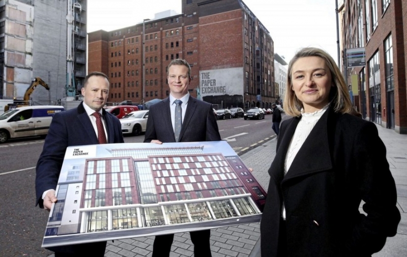 Work starts on £45M speculative Belfast office project - The Paper Exchange