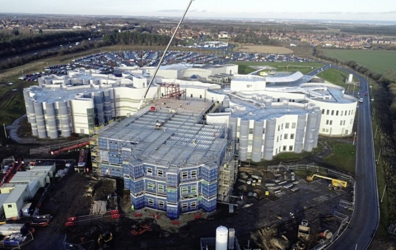 McAvoy completes complex build phase for hospital wing in Northumbria